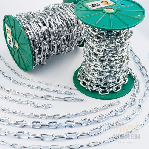 Stahlkette 2mm 3mm 4mm - 5mm, 6mm