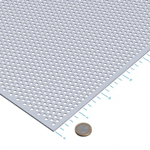 Lochblech stahl verzinkt - stahl, 1,5mm
